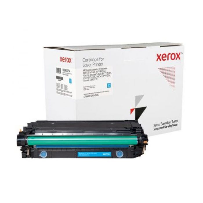 Картридж Xerox HP CF361A (508A), Canon 040 cyan (006R03794)
