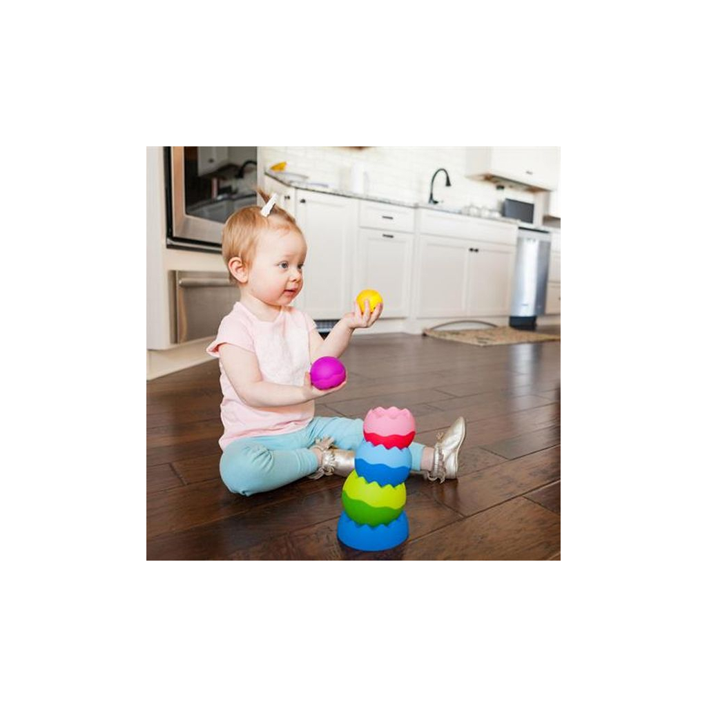 Развивающая игрушка Fat Brain Toys Пирамидка-балансир Tobbles Neo (F070ML) изображение 6