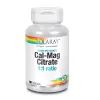 Минералы Solaray Кальций И Магний, Cal-Mag Citrate, High Potency, 90 Капсул (SOR04524)