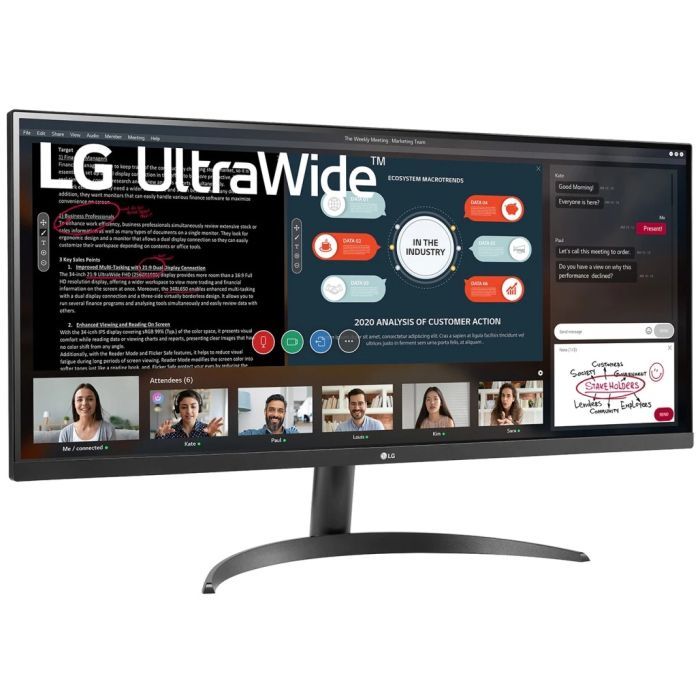 Монитор LG 34WP500-B изображение 3