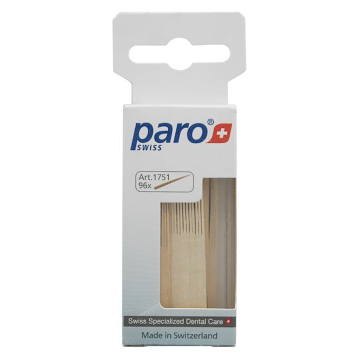 Зубочистки Paro Swiss micro-sticks Медицинские микро-зубочистки 96 шт. (7610458017517)