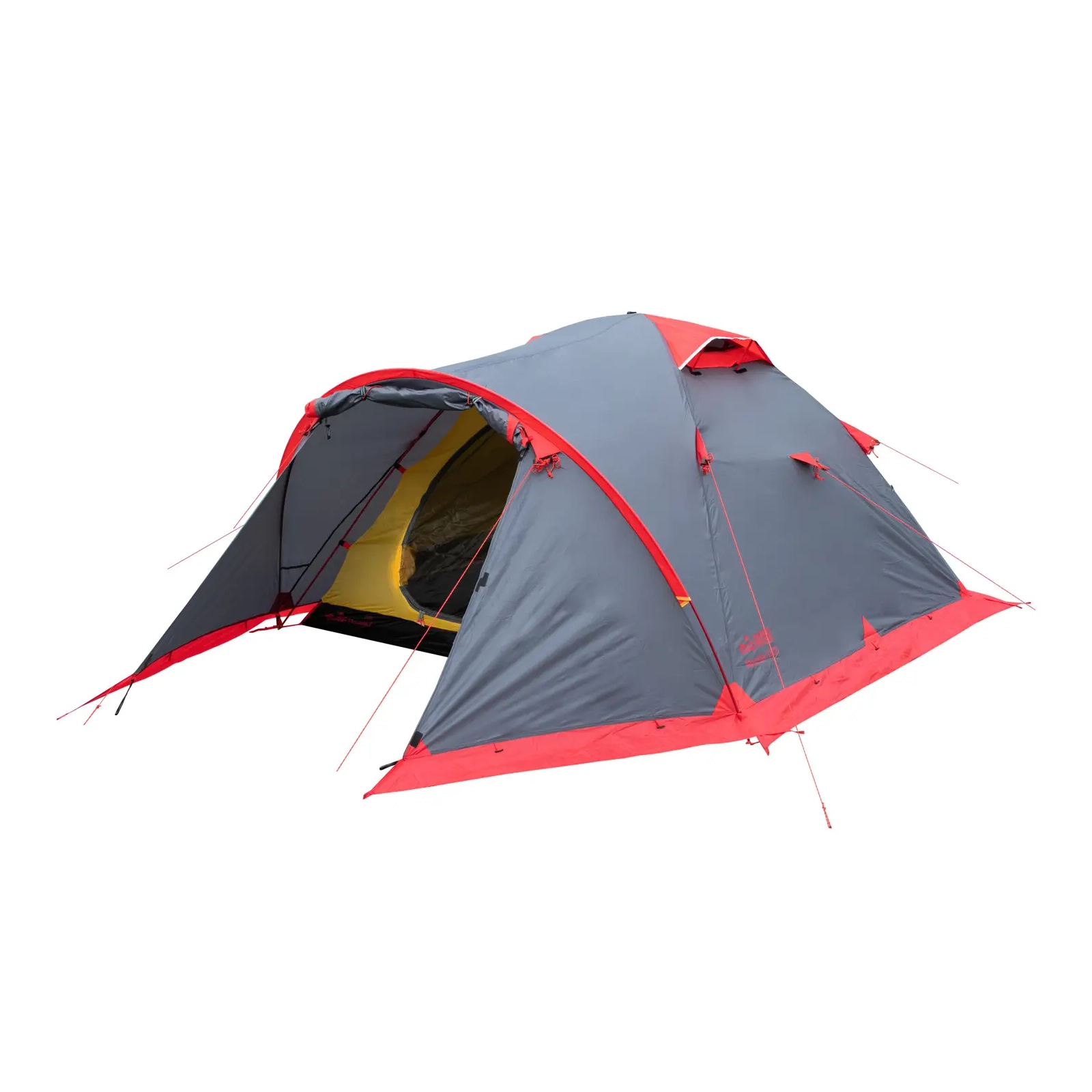 Палатка Tramp Mountain 3 V2 Grey/Red (TRT-023) изображение 7