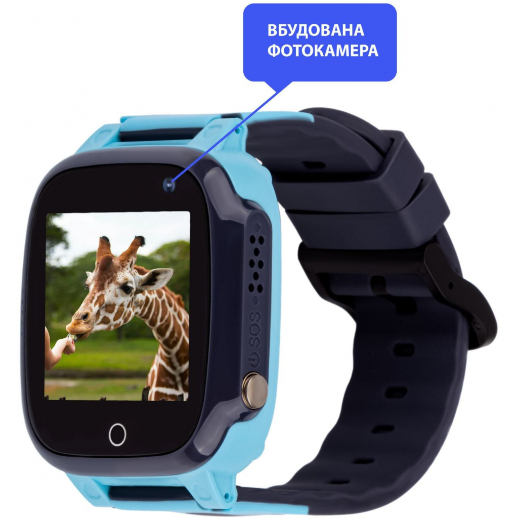 Смарт-часы Amigo GO008 MILKY GPS WIFI Blue (873292) изображение 3