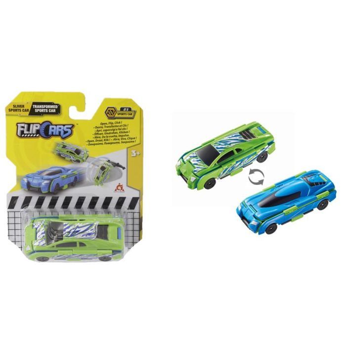 Машина Flip Cars 2 в 1 Спорткар обломок и Спорткар трансформер (EU463875B-05)