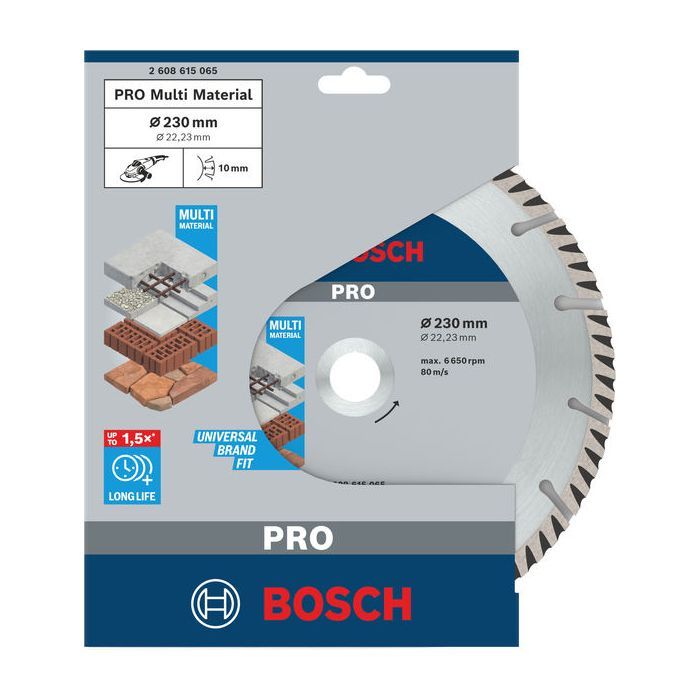 Диск пильный Bosch Standart for Universal 125-22.23, по бетону (2.608.615.059) изображение 2