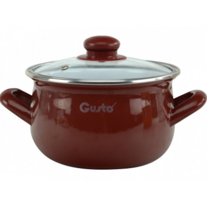 Кастрюля Gusto GT-T-124-R Red 24 см 5,7 л (96969)