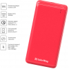 Батарея універсальна ColorWay 10 000 mAh Slim (USB QC3.0 + USB-C Power Delivery 18W) Red (CW-PB100LPG3RD-PD) зображення 3