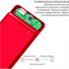 Батарея універсальна ColorWay 10 000 mAh Slim (USB QC3.0 + USB-C Power Delivery 18W) Red (CW-PB100LPG3RD-PD) зображення 6