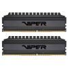 Модуль памяти для компьютера DDR4 16GB (2x8GB) 4400 MHz Viper 4 Blackout Patriot (PVB416G440C8K)