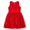 Плаття дитяче Breeze святкове з паєтками (12740-128G-red) зображення 2