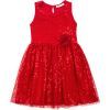 Плаття дитяче Breeze святкове з паєтками (12740-128G-red)