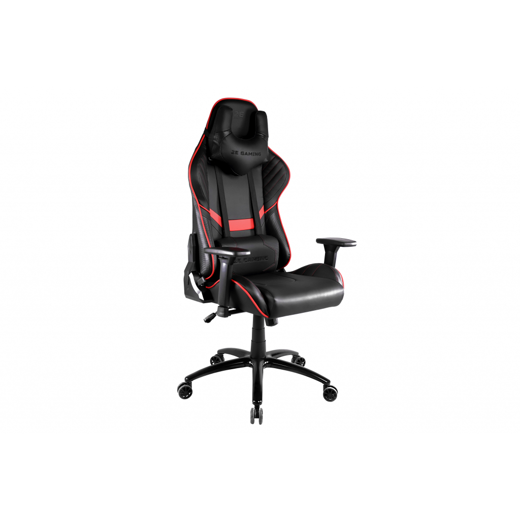 Крісло ігрове 2E GAMING HIBAGON Black/Red (2E-GC-HIB-BKRD) зображення 4