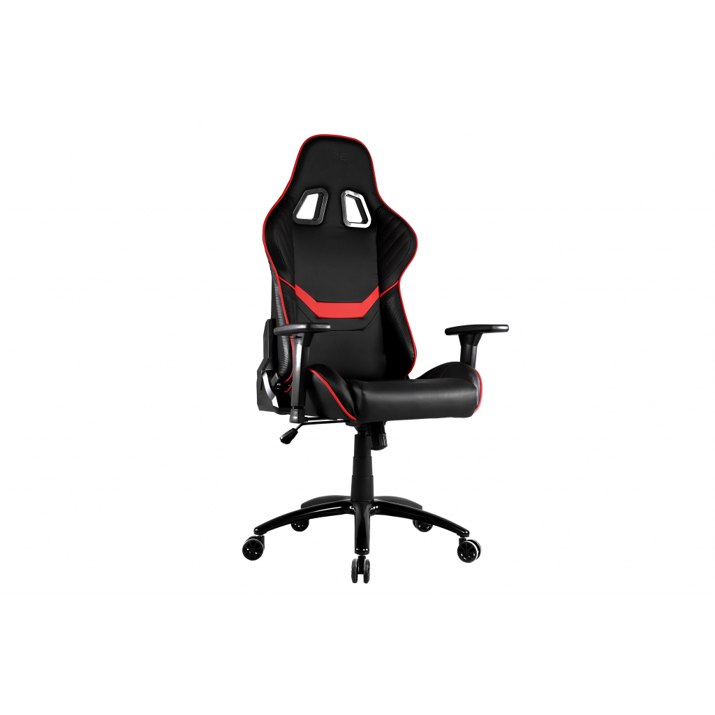 Крісло ігрове 2E GAMING HIBAGON Black/Red (2E-GC-HIB-BKRD) зображення 8