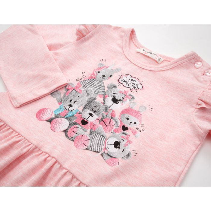 Плаття дитяче POP FASHION з іграшками (6747-116G-peach) зображення 3