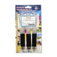 Заправочный набор WWM HP №21/121/122 (3 x 20мл) Black Pigmented (IR3.H30/BP)