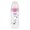 Бутылочка для кормления Nuk First Choice Plus Жираф 300 мл Розовая (3952395)