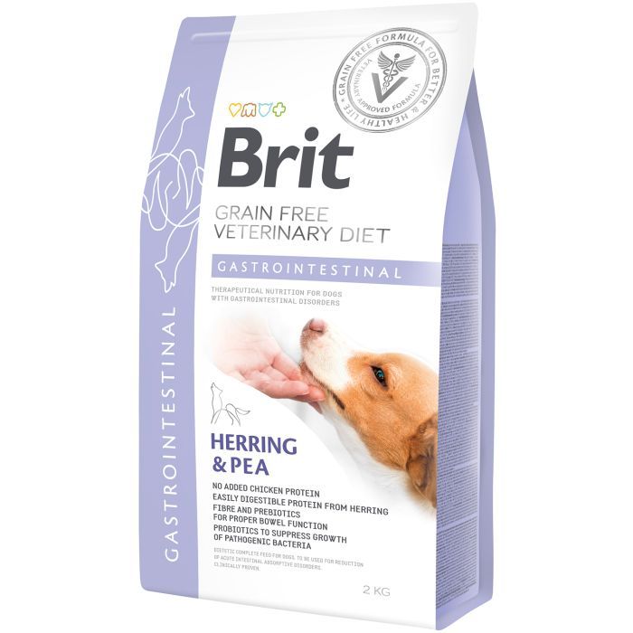Сухой корм для собак Brit GF VetDiets Dog Gastrointestinal 2 кг (8595602528134)