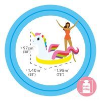 Круг надувной Единорог Intex (Intex 58221 единорог) изображение 3