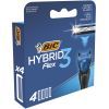 Сменные кассеты Bic Flex 3 Hybrid 4 шт. (3086123480926) изображение 2