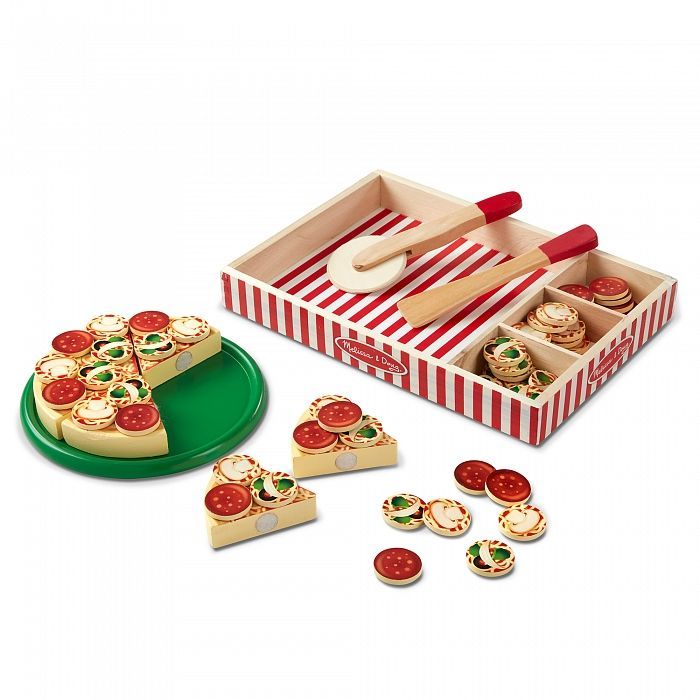 Ігровий набір Melissa&Doug дерев'яний "Піца" (MD10167) зображення 2