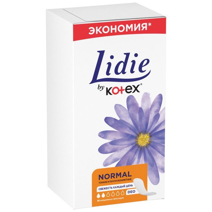 Щоденні прокладки Lidie Deo Normal 50 шт. (5029053540214) зображення 3