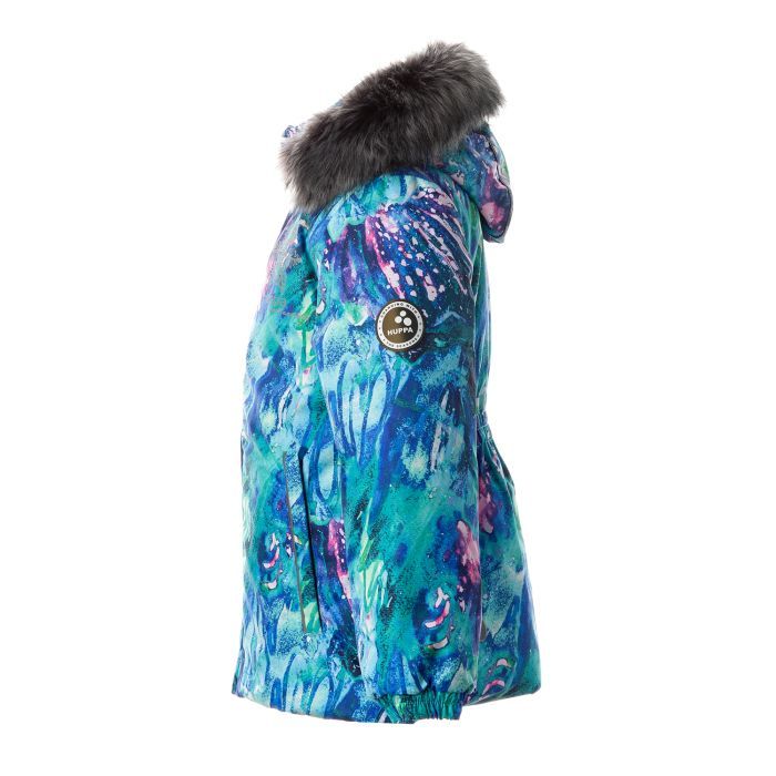 Куртка детская Huppa LOORE 17970030 голубой с принтом 104 (4741468975092) изображение 2