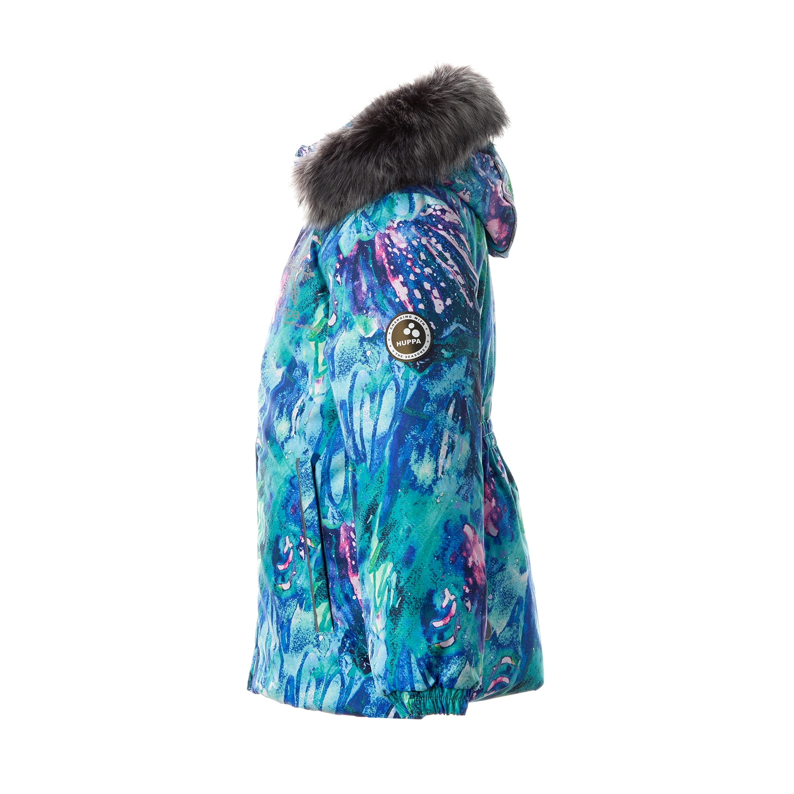 Куртка Huppa LOORE 17970030 голубой с принтом 104 (4741468975092) изображение 2