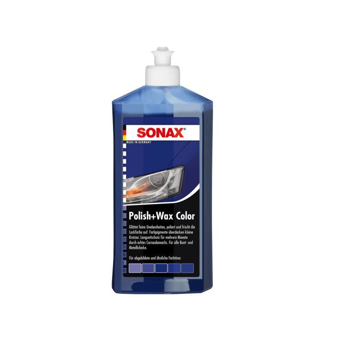 Автополироль Sonax Polish Wax Color NanoPro 250мл (296241)