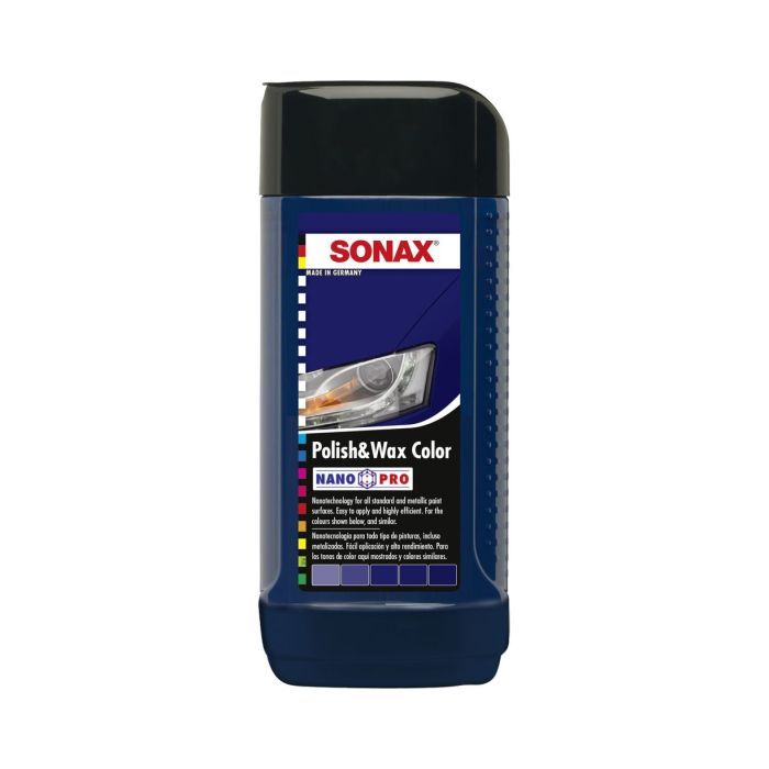 Автополироль Sonax Polish Wax Color NanoPro 250мл (296241) изображение 2