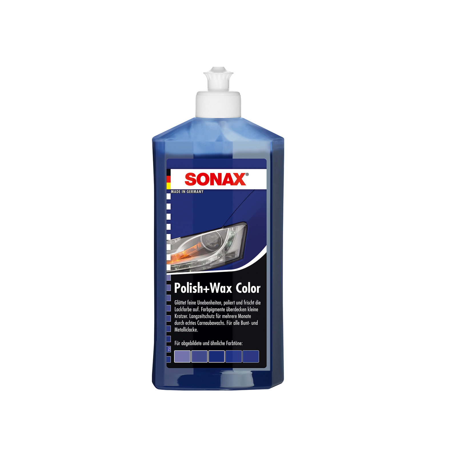 Автополіроль Sonax Polish Wax Color NanoPro 500мл (296200)