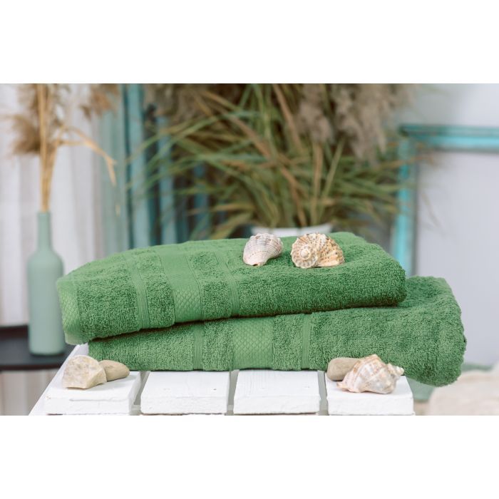 Рушник MirSon набір банних 5079 Elite SoftNess Military 50х90, 70х140 (2200003183177) зображення 2