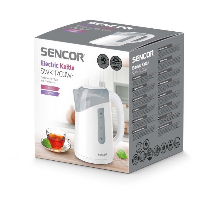 Електрочайник Sencor SWK1700WH зображення 12
