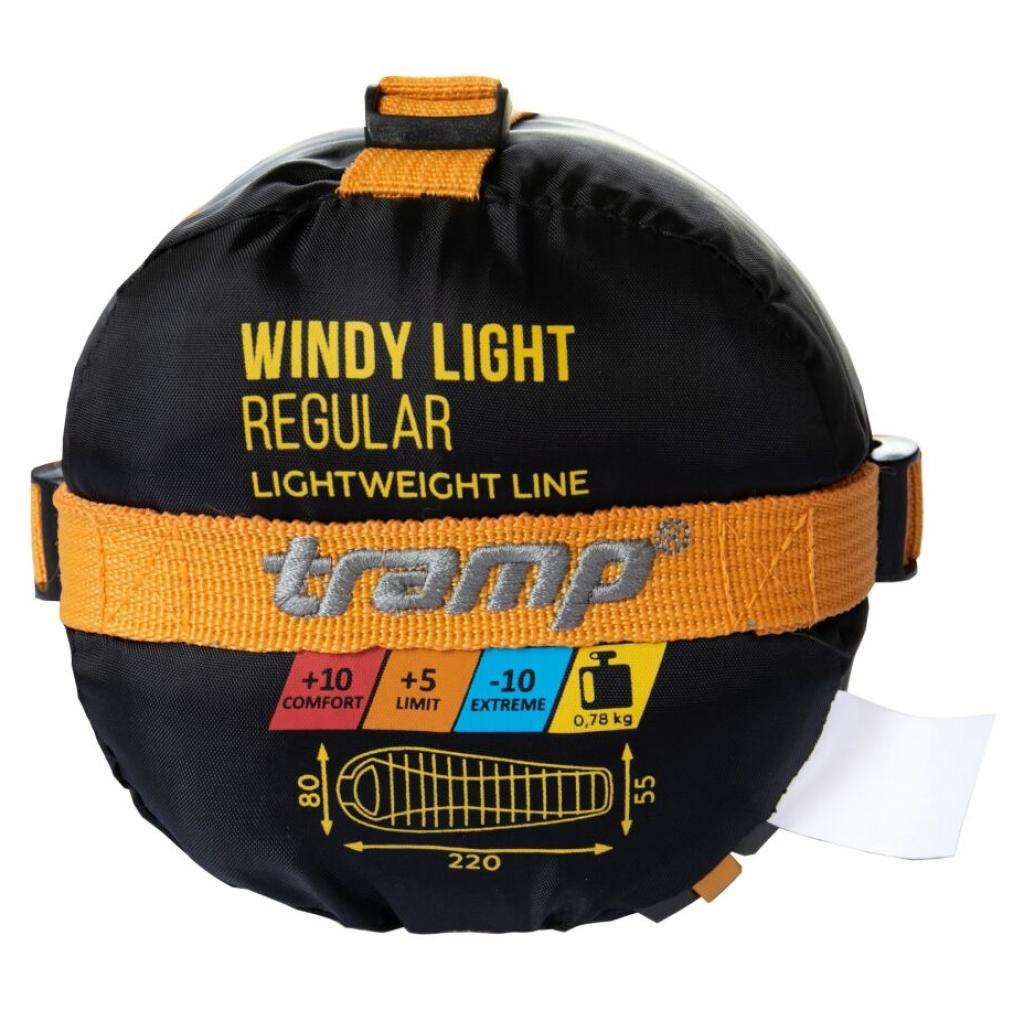 Спальный мешок Tramp Windy Light Orange/Grey Right (UTRS-055-R) изображение 10