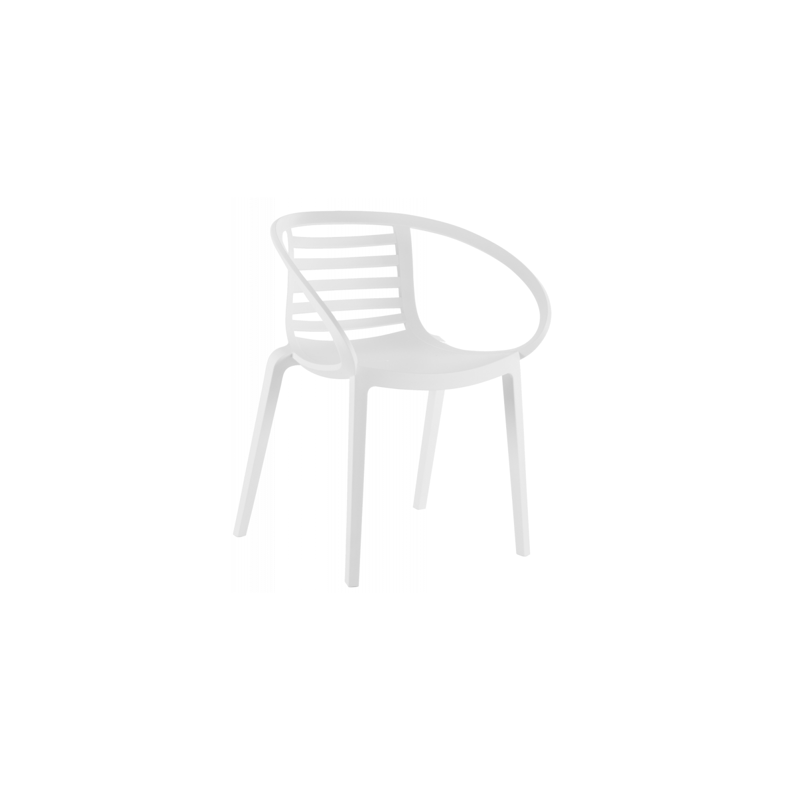 Кухонний стілець PAPATYA mambo, біле (2326)