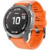 Ремешок для смарт-часов Armorstandart Silicone 22mm для Garmin Fenix 5/6 Orange (ARM60806)