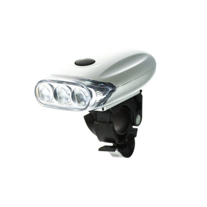 Передняя велофара Good Bike PANCAKE 3 LED Black (94312B-IS)