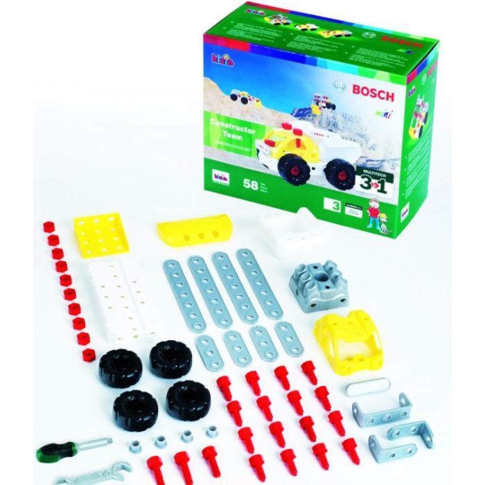 Конструктор Bosch Строительный набор 3-в-1: команда строителей (8792)