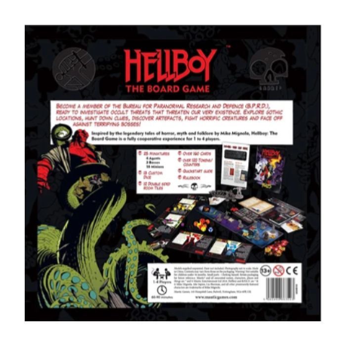 Настольная игра 18+ Mantic Games Hellboy: The Board Game (Геллбой), английский (5060469663593) изображение 2
