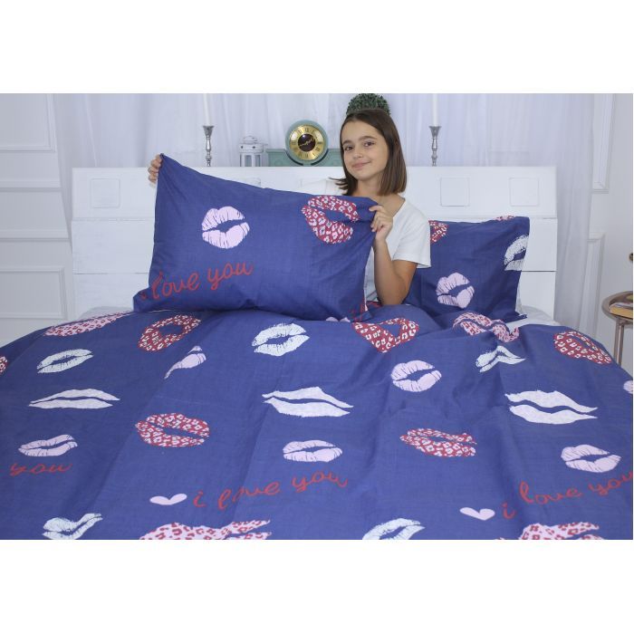 Постельное белье MirSon Бязь Ranforce Elite 17-0402 Kiss Двуспальный (2200004672014) изображение 3