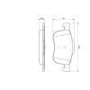 Гальмівні колодки Bosch 0 986 424 540 зображення 5