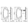 Гальмівні колодки Bosch 0986494803 зображення 2
