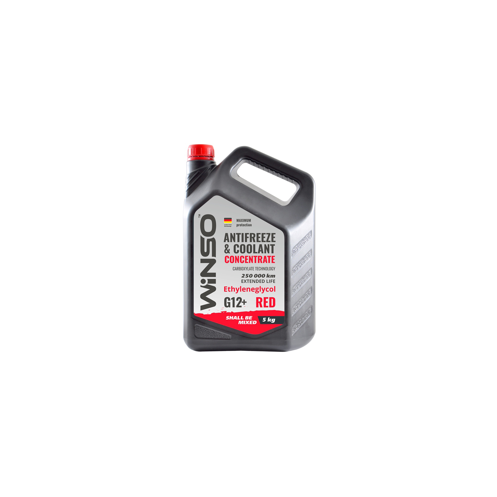Антифриз WINSO COOLANT CONCENTRATE WINSO RED G 12+ концентрат 5kg (880990)