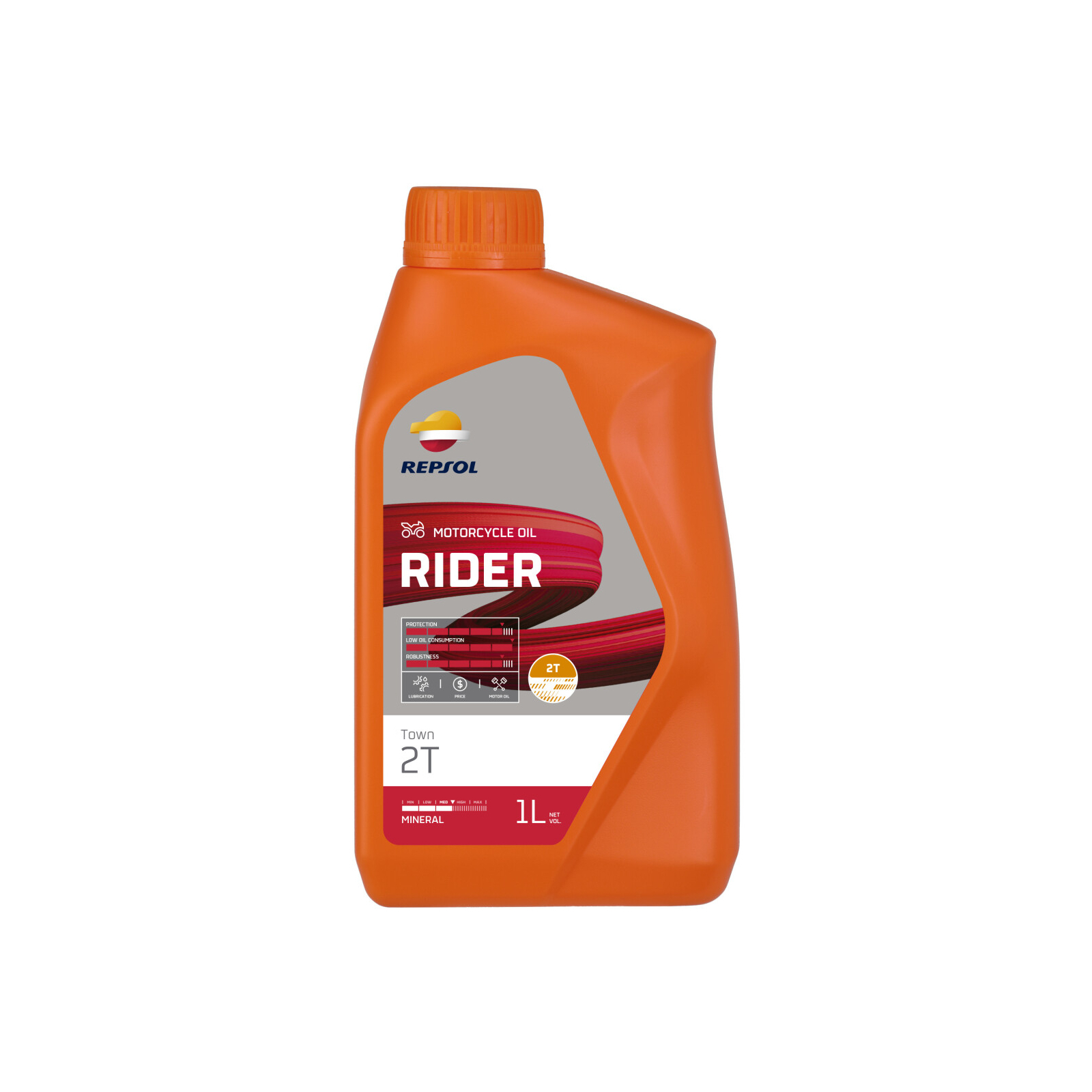Моторное масло REPSOL RIDERTOWN 2T 1л (RPP2190ZHC)