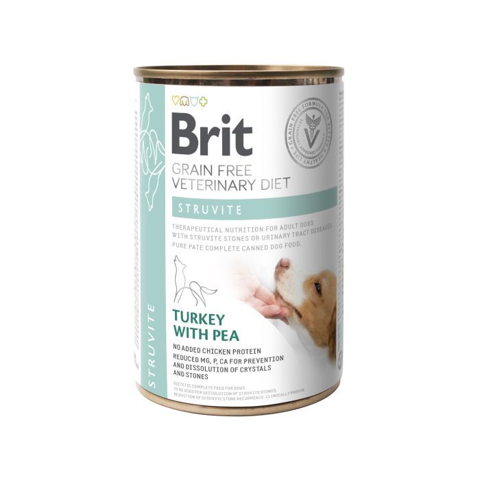 Консервы для собак Brit GF VetDiets Dog Struvite 400 г (8595602536078)