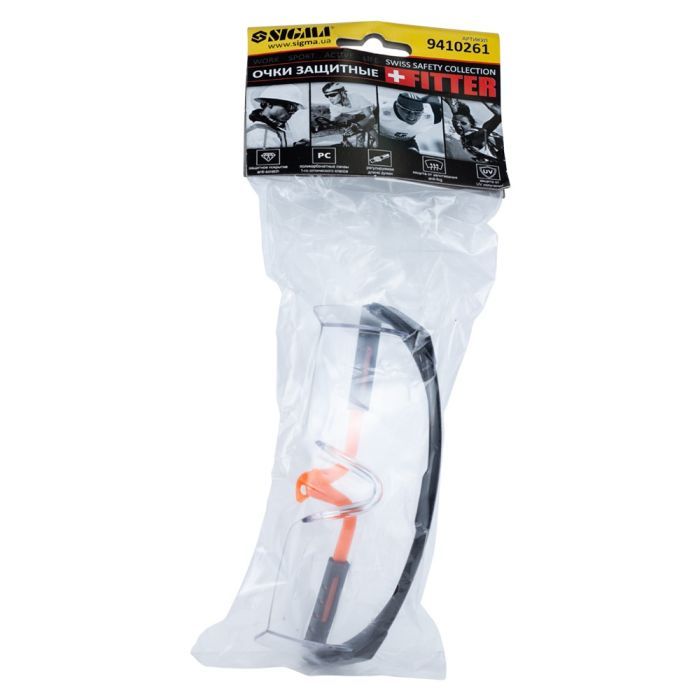 Защитные очки Sigma Fitter anti-scratch, anti-fog (9410261) изображение 3