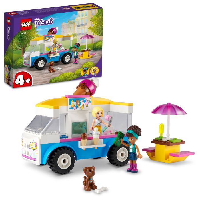 Конструктор LEGO Friends Фургон із морозивом 84 деталі (41715) зображення 2
