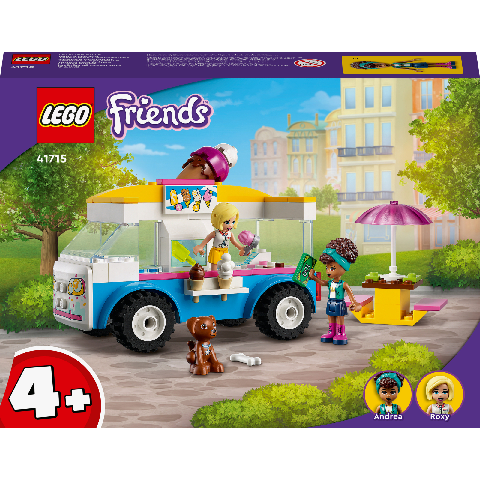Конструктор LEGO Friends Фургон із морозивом 84 деталі (41715)