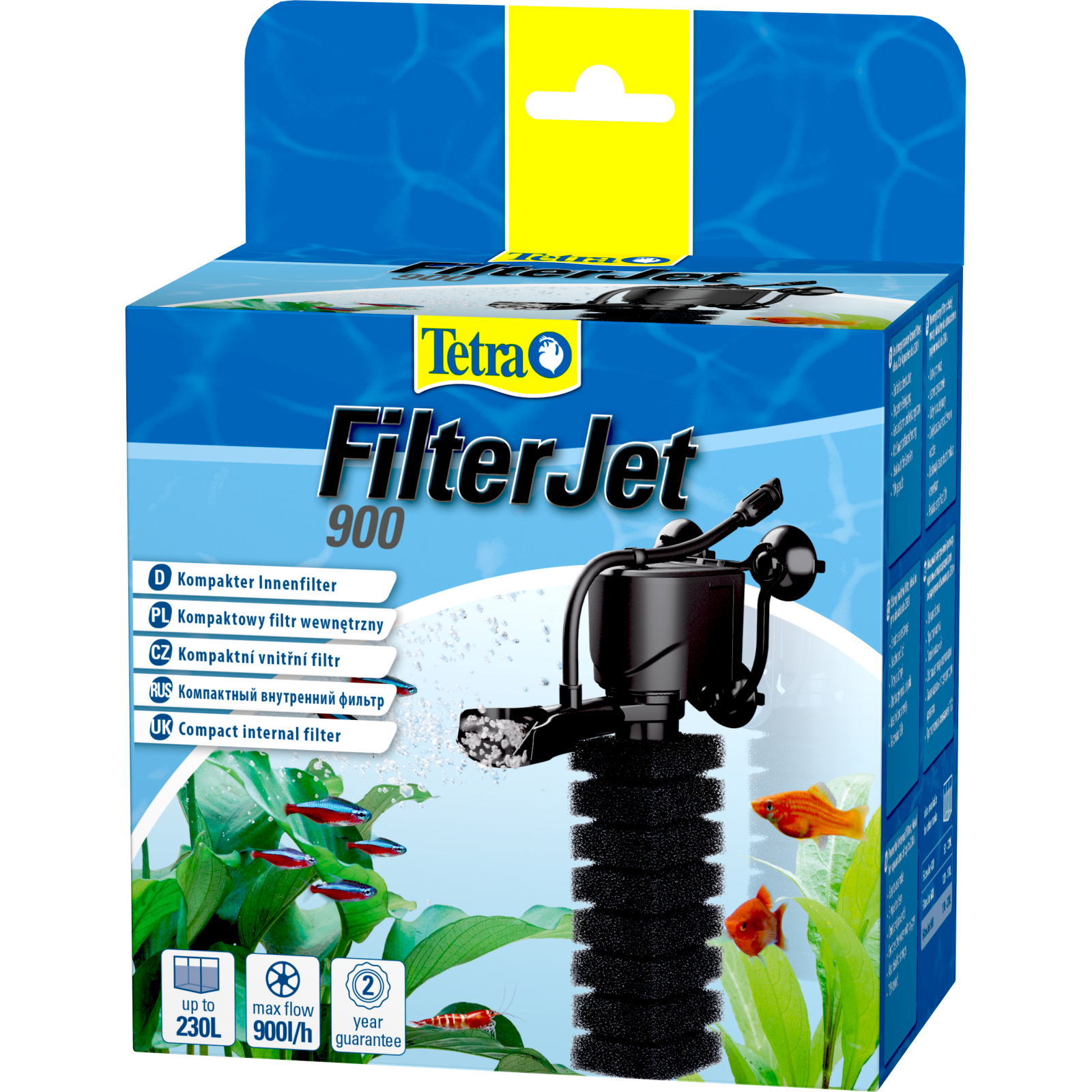 Фільтр для акваріума Tetra FilterJet 900 внутрішній (4004218287167) зображення 2