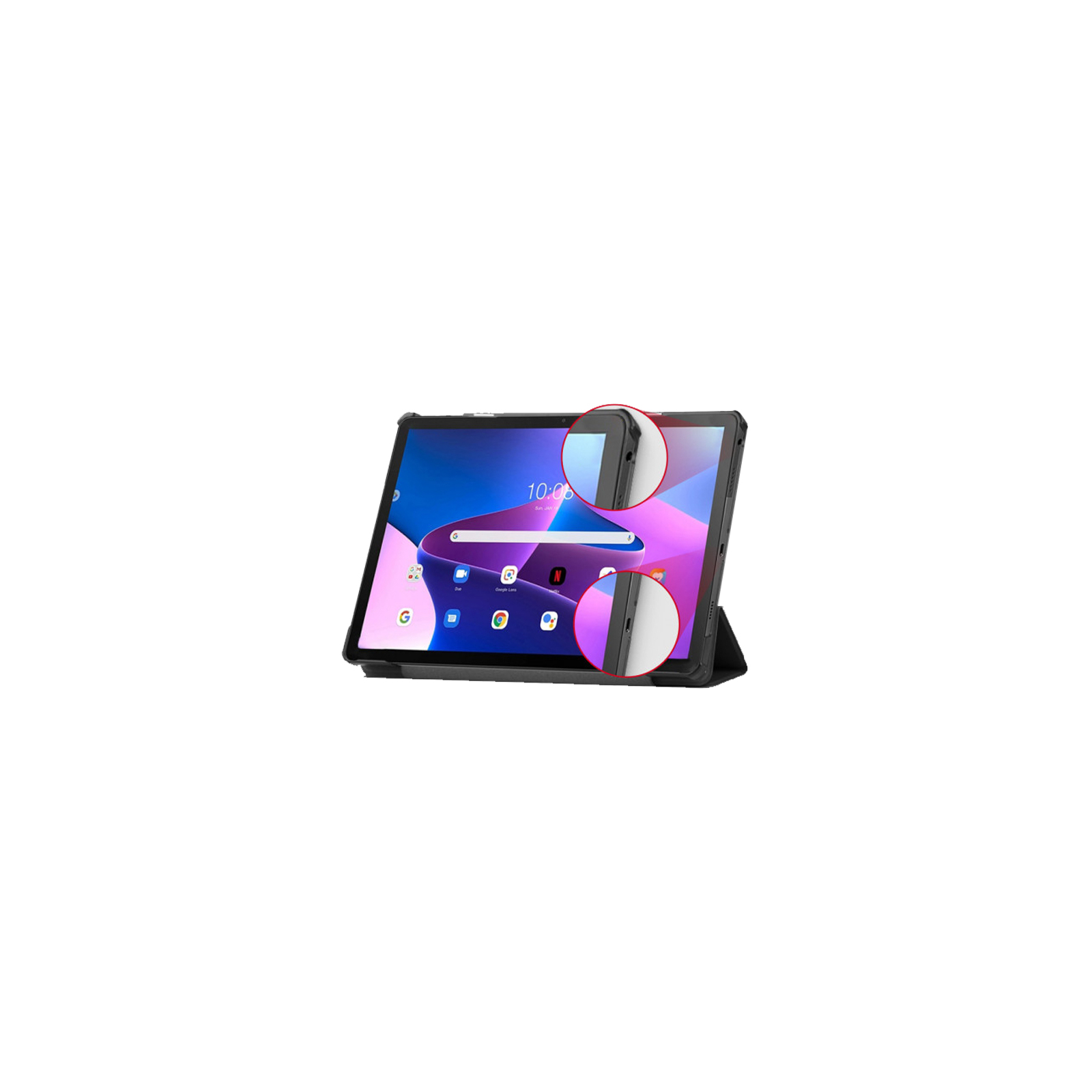 Чехол для планшета AirOn Premium Lenovo tab M10 Plus 3rd Gen 2022 10.6 " + film (4822352781082) изображение 4