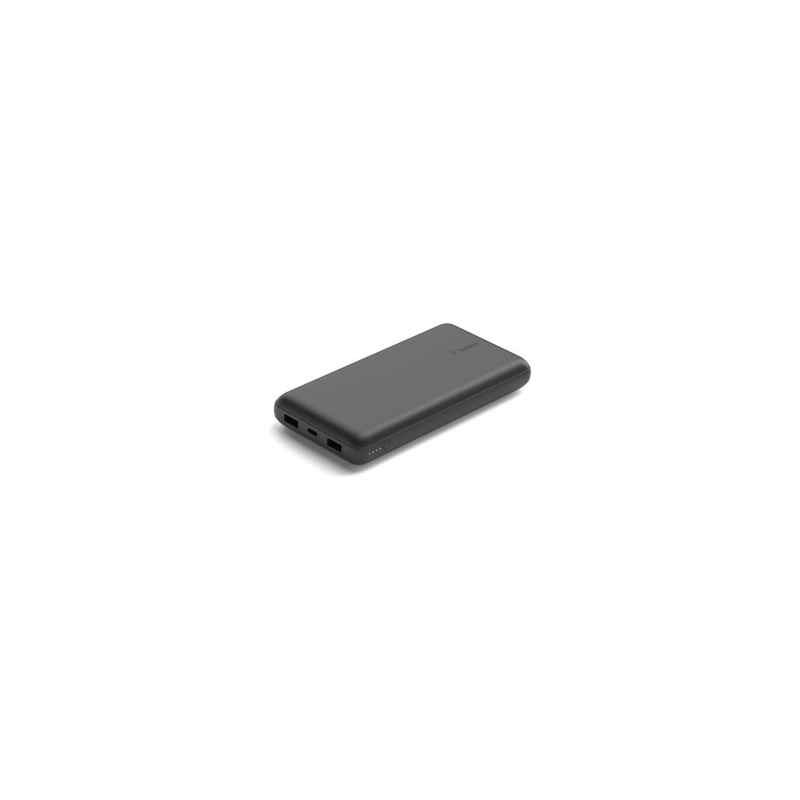 Батарея універсальна Belkin 20000mAh, USB-C, 2*USB-A, 3A, 6" USB-A to USB-C cable, Black (BPB012BTBK) зображення 5
